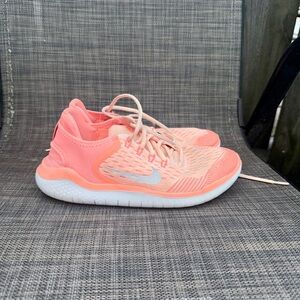 Nike Coral/Peach Running Shoe